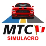 mt simulacro de examen 2023 android application logo